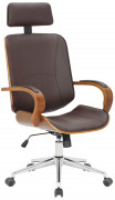 Chaise de bureau en similicuir