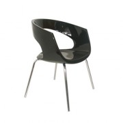 Fauteuil design pour accueil en polyester de résine