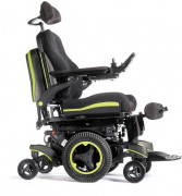 Fauteuil roulant électrique verticalisateur - Pente max. : 10° - Longueur : 1070 mm - Capacité : 120 kg