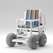 Fauteuil roulant pour plage - charge maximale : 150 kg