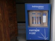 Fontaine à eau fraîche intérieure et extérieure