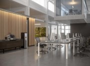 Fontaine à eau réfrigérée tempérée sur réseau