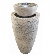 Fontaine de jardin en béton fibré