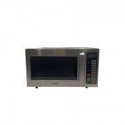 Four à micro-ondes professionnel en inox - 3 niveaux de puissance - Capacité: 25 L - Programmable - L.520 x P.440 x H.310 mm