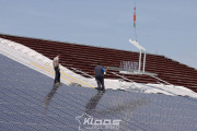 Fourche de levage pour panneaux solaires - Charge 500 kg - Capacité : Jusqu'à 10 panneaux