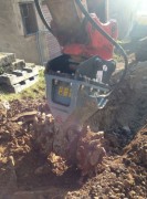 Fraise hydraulique pour pelle chantier 8/15 tonnes