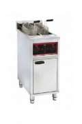 Friteuse sur coffre 2 cuves