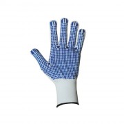 Gant anti-coupure en picots blancs