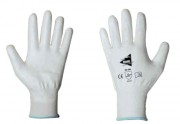 Gant de protection en polyuréthane blanc