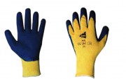 Gant de protection latex bleu