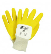 Gant manutention latex support coton