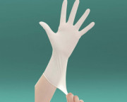 Gants vinyle transparents 