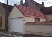 Garage accolé en biton