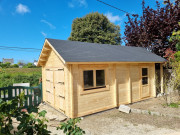 Garage en bois en kit 
