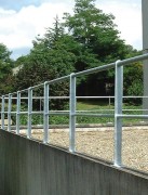 Garde corps aluminium pour terrasse 