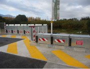 Garde corps à renforts pour déchetteries 
