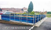 Garde corps déchetterie sur mesure
