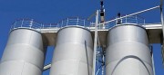 Garde corps sur silos