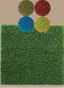 Gazon synthétique terrain de sport en couleurs