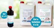 Gel hydroalcoolique pour les mains (carton)