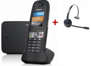 Gigaset E630 + Casque sans fil - Téléphone Sans Fil + Casque Téléphonique