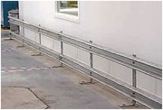 Glissière de sécurité de batiment