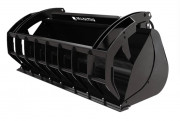 Godet crocodile agricole - Largeur 1500 à 2450 mm - Capacité 550 à 1695 kg