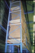 Grille anti chute rayonnage