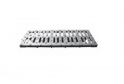 Grille caniveau D400 PMR sans cadre