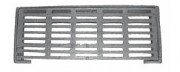 Grille caniveau de ville en fonte ductile D 400