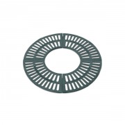Grille d'arbre en fonte ronde