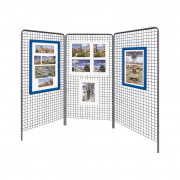 Grilles d'exposition en maille