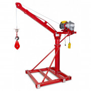 Grue mobile avec palan électrique 220 V