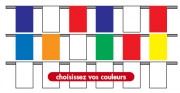 Guirlandes pavillons en tissu