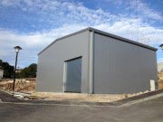 Hangar métallique préfabriqué