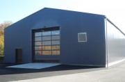 Hangar modulaire pour stockage de longue durée