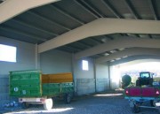 Hangar préfabriqué agricole