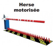 Herse de sécurité motorisée