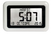 Horloge digitale avec calendrier