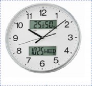 Horloge digitale et analogique
