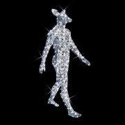 Humain-animal illuminé