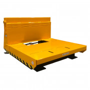 Inclineur de caisse - Charge max (CMU) : 1000 kg à 0,4 m du tablier - Inclinaison : 80°