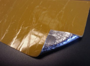 Isolant phonique avec revêtement en aluminium d'une épaisseur de 3 mm