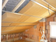 Travaux d'isolation des combles