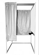 Isoloir de vote pour PMR