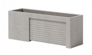 Jardinière en béton urbaine