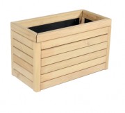 Jardinière en bois urbaine