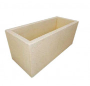Jardinière rectangle en béton