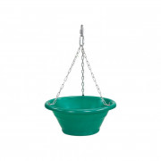 Jardinière suspendue sur potence