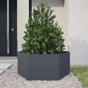 Jardinière urbaine sur mesure - en acier inox ou alu - Découpe personnalisée